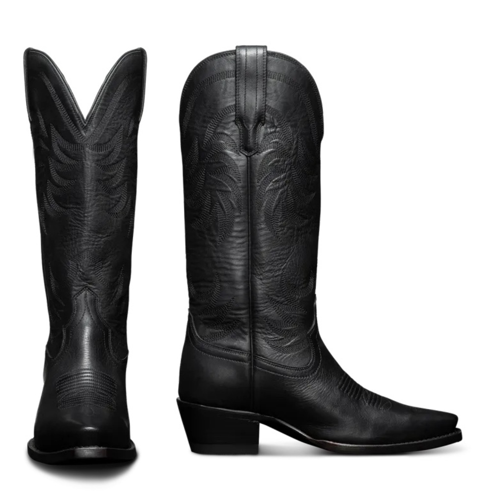 Tecovas Annie Boots- Black- Size 9
